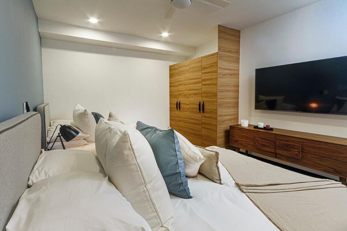 Itb Luxury Apartment On The Beach Near To 5Th Ave Плая-дель-Кармен Экстерьер фото