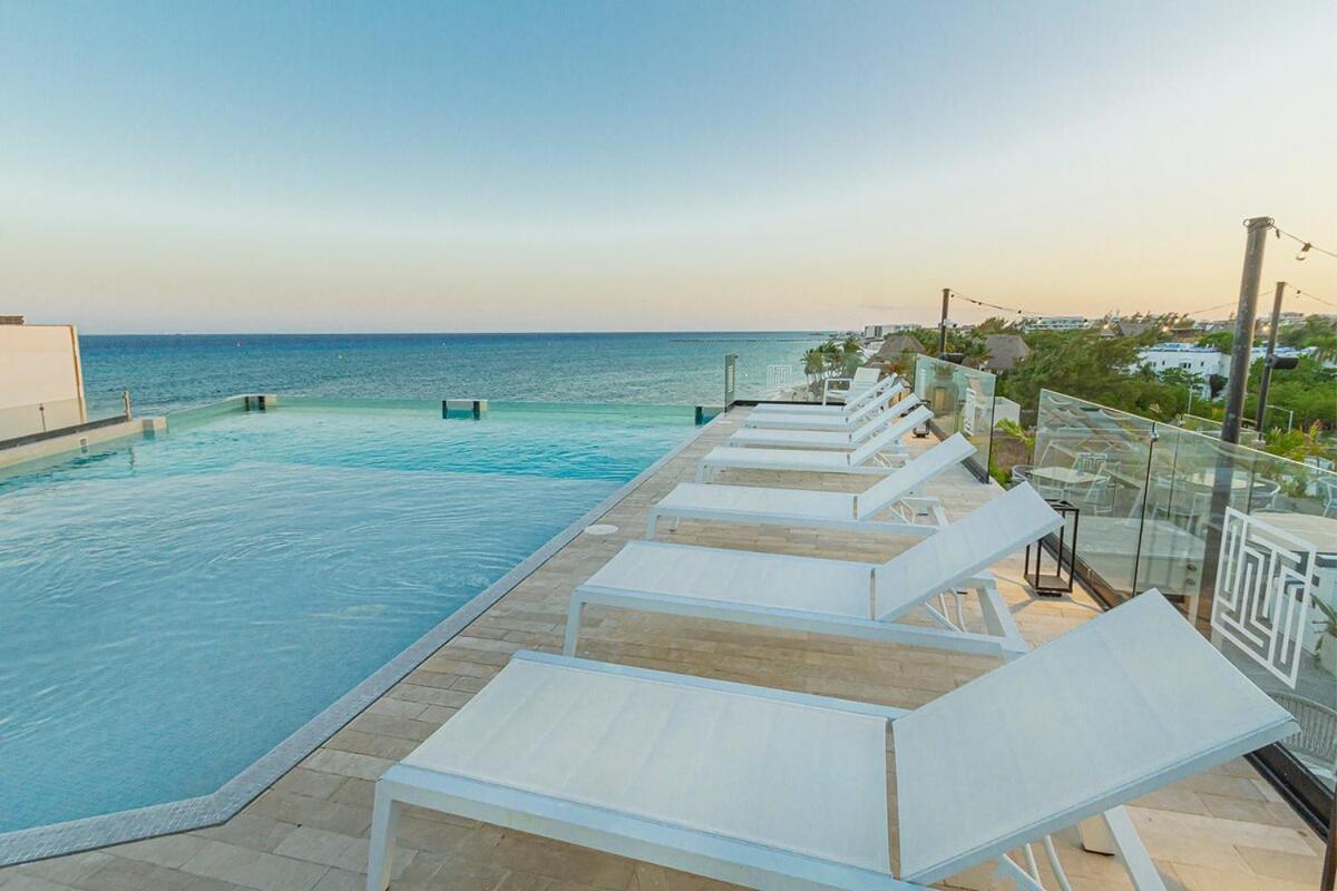 Itb Luxury Apartment On The Beach Near To 5Th Ave Плая-дель-Кармен Экстерьер фото