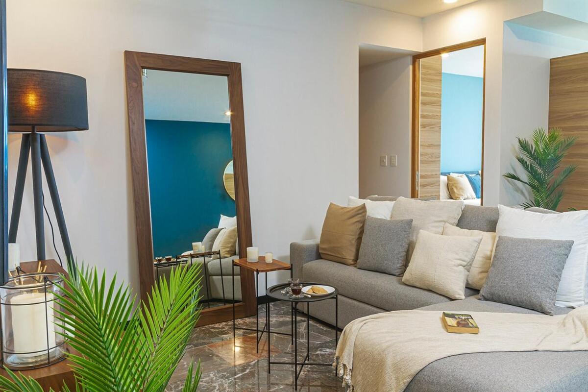 Itb Luxury Apartment On The Beach Near To 5Th Ave Плая-дель-Кармен Экстерьер фото